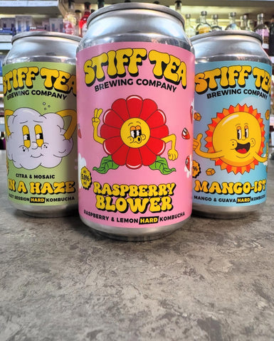 STIFF TEA BREWING 3 PACK 330ml