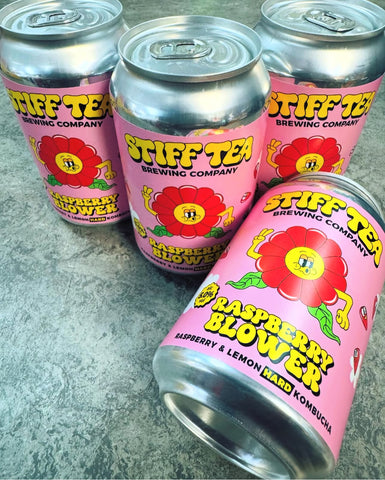 RASPBERRY BLOWER RESPBERRY & LEMON HARD KOMBUCHA 5% 330ml