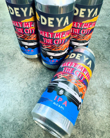 DEYA BREWING CO. MEET ME IN THE CITY IPA 6.5% 500ml - The Beer Shelf