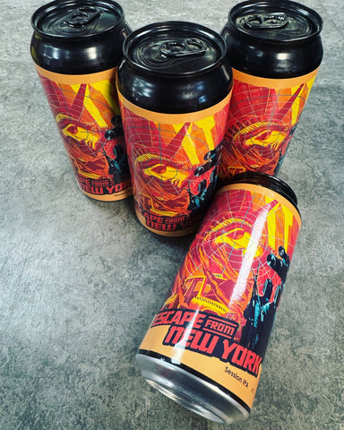 NEON RAPTOR BREWING CO. ESCAPE FROM NEW YORK SESSION IPA 4% 440ml - The Beer Shelf