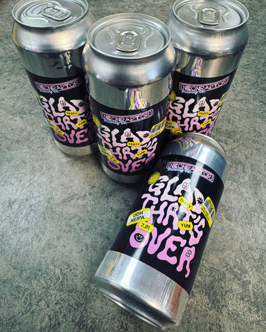 NEON RAPTOR BREWING CO. GLAD THAT'S OVER DDH NEIPA 7.2% 440ml - The Beer Shelf