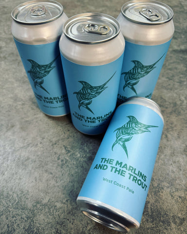 THE MARLINS AND THE TROUT WEST COAST PALE 4.8% 440ml