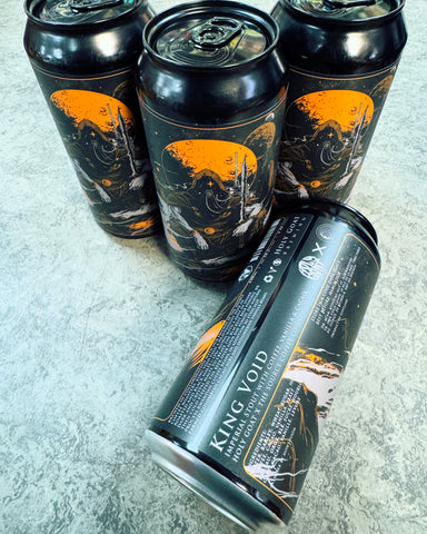 KING VOID IMPERIAL STOUT WITH COFFEE VANILLA & CACAO 10% 440ml