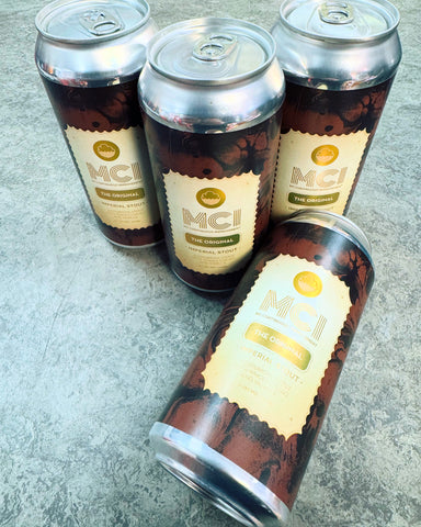 MCI IMPERIAL STOUT A LUXURIOUS STOUT WITH WHOLE CACAO AND VANILLA 11% 440ml