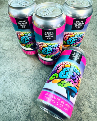 YOUR BRAIN OF MUSIC DDH IPA 5.6% 440ml