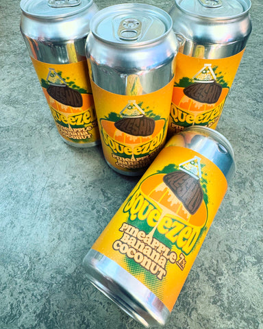 FRESHLY SQUEEZED PINEAPPLE BANANA COCONUT SMOOTHIE SOUR 7% 440ml