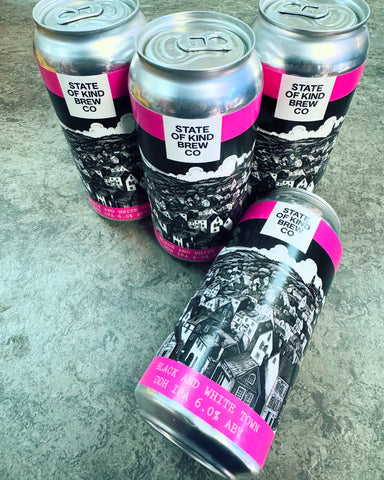 BLACK AND WHITE TOWN DDH IPA 6% 440ml