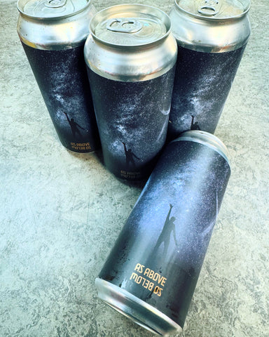 AS ABOVE SO BELOW COFFEE, PEANUT BUTTER & MARSHMALLOW IMPERIAL STOUT 10% 1 PINT
