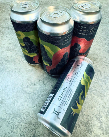 GEMINI CURUBA STRAWBERRY WATERMELON SOUR ALE 7% 1 PINT