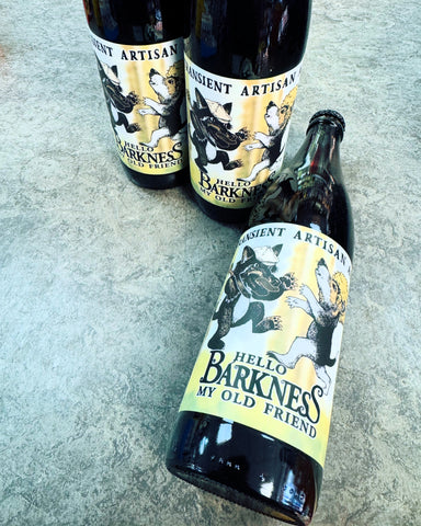 HELLO BARKNESS MY OLD FRIEND 2023 VINTAGE STOUT 15% 1 PINT