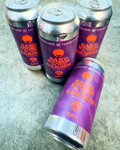 SAND STORM IN THE GARDEN HAZY IPA 6.5% 440ml