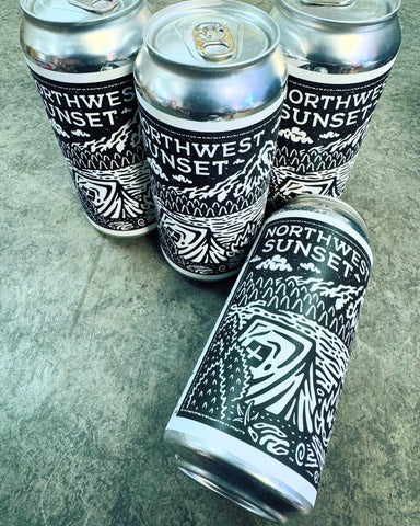 NORTHWEST SUNSET WEST COAST PILSNER 4.4% 440ml