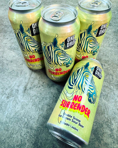 NO SURRENDER DOUBLE SCOOP ICE CREAM SOUR BEER 5.9% 440ml