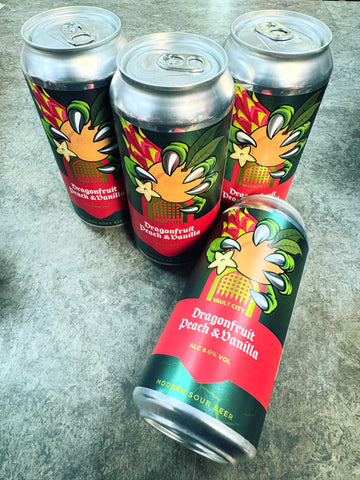 DRAGONFRUIT PEACH & VANILLA MODERN SOUR 8% 440ml