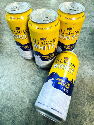 ALLAGASH WHITE BELGIAN-STYLE WHEAT BEER 5.2% 1 PINT