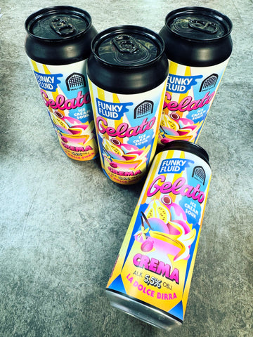 GELATO CREMA LA DOLCE BIRRA ICE CREAM SOUR 5.5% 500ml
