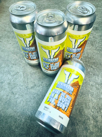 WHAT'RE YOU IN A RUSH FOR, SON DDH IPA 6.5% 500ml