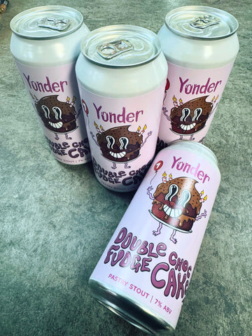 DOUBLE CHOC FUDGE CAKE, PASTRY STOUT BEER 7% 440ml