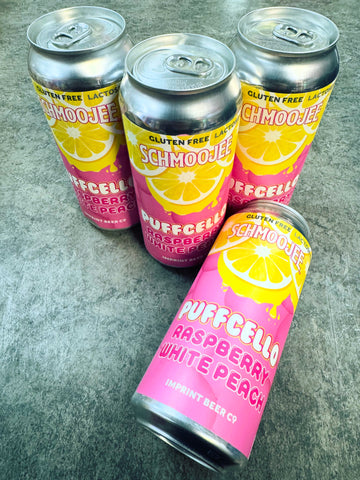 SCHMOOJEE PUFFCELLO RASPBERRY WHITE PEACH SOUR 6.5% 473ml