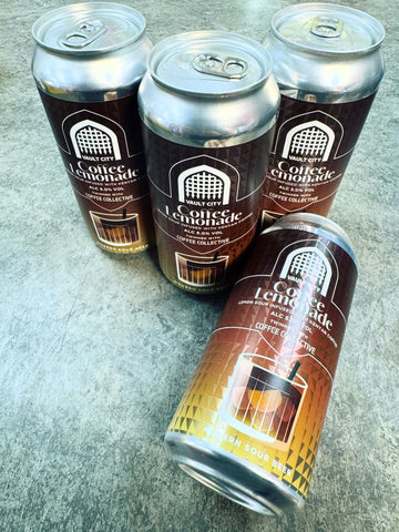 COFFEE LEMONADE LEMON SOUR INFUSED WITH KENYAN COFFEE SOUR 5% 440ml