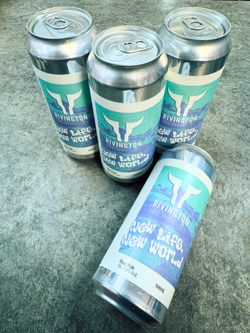 NEW LIFE, NEW WORLD HAZY PALE 5.4% 500ml