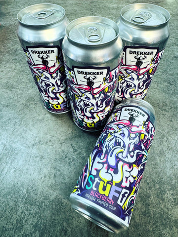 FLUFF STUFF BLACKBERRY MALLOW FRUITED SOUR 6% 473ml