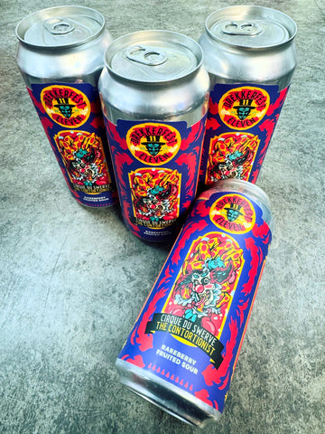 CIRQUE DU SWERVE THE CONTORTIONIST RASPBERRY FRUITED SOUR 6.3% 473ml