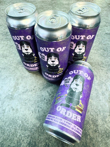 OUT OF ORDER: SINISTER SERUM PASTRY SOUR 5% 47.3cl