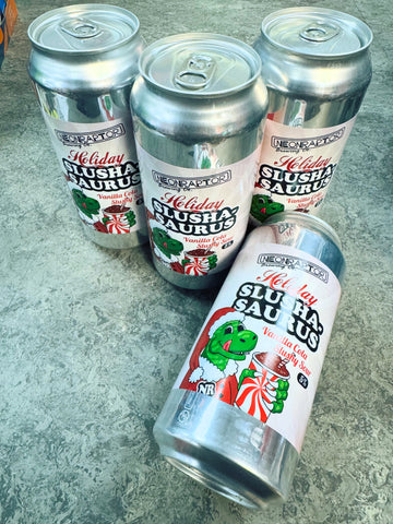 HOLIDAY SLUSHA - SAURUS VANILLA COLA SLUSHY SOUR 5% 440ml