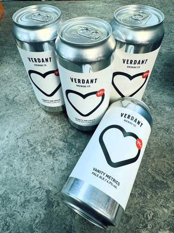 VANITY METRICS PALE ALE 4.9% 440ml