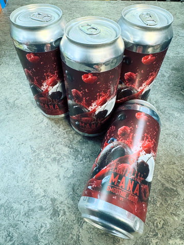 MANA - RASBERRY BLUEBERRY CHERRY & COCONUT SMOOTHIE SOUR 6% 440ml