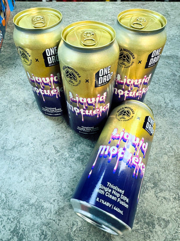 LIQUID MOTUEKA THIOLIDES SINGLE HOP DIPA WITH CLEAN FUSION 8.1% 440ml