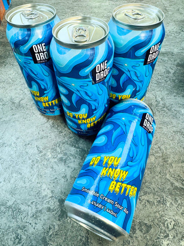 DO YOU KNOW BETTER SMOOTHIE CREAM SOUR ALE 6.4% 440ml