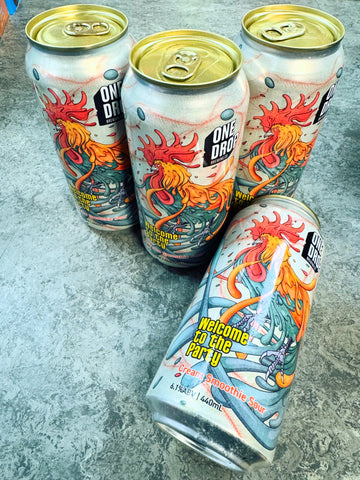 WELCOME TO THE PARTY CREAM SMOOTHIE SOUR 6.1% 440ml