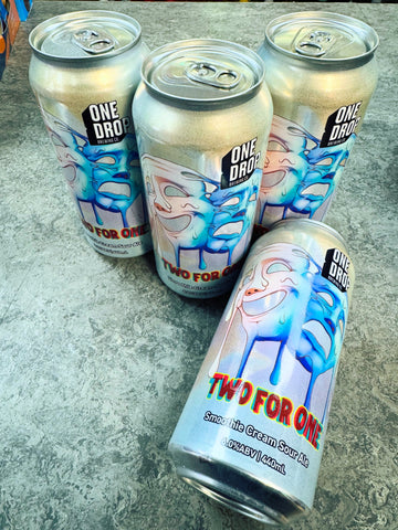 TWO FOR ONE SMOOTHIE CREAM SOUR ALE 6.3% 440ml