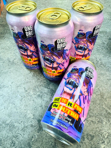 WE DO IT FOR THE OUTRO QUADRA-FRUITED SMOOTHIE SOUR ALE 5.5% 440ml