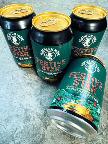FESTIVE STAR CHRISTMAS PORTER 5.2% 330ml