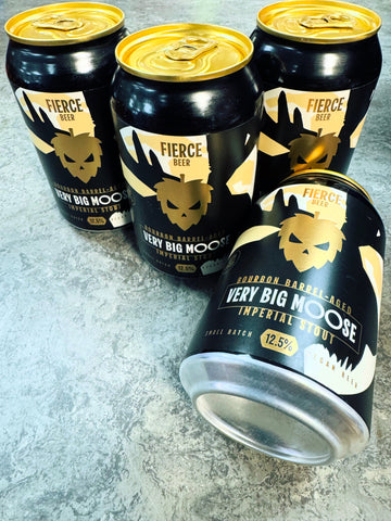 VERY BIG MOOSE 2025 BOURBON BARREL - AGED IMPERIAL STOUT 12.5% 330ml