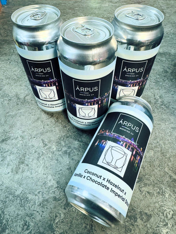 COMMONWEALTH X COCONUT X HAZLENUT X VANILLA X CHOCOLATE IMPERIAL STOUT 12% 440ml