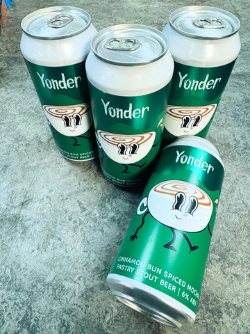 CINNAMON BUN SPICED MOCHA PASTRY STOUR BEER 6% 440ml