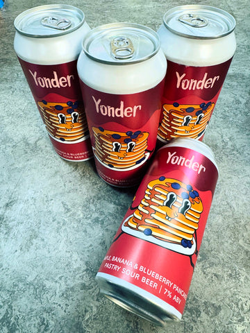 MAPLE BANANA & BLUEBERRY PANCAKES PASTRY SOUR BEER 7% 440ml