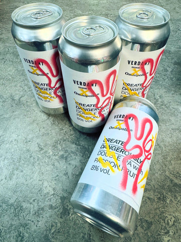 CREATE DANGEROUSLY DOUBLE IPA WITH PASSIONFRUIT 8% 440ml