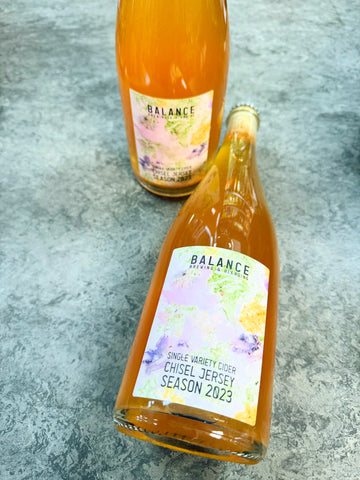 SINGLE VARIETY CHISEL JERSEY WILD CIDER AGED IN BORDEAUX BARRELS 8.2% 750ML