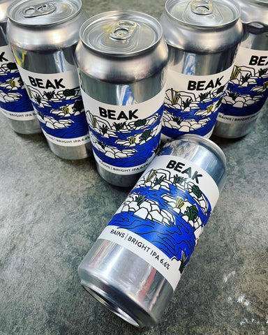 BEAK BREWERY. RAINS BRIGHT IPA 6.6% 440ml - The Beer Shelf