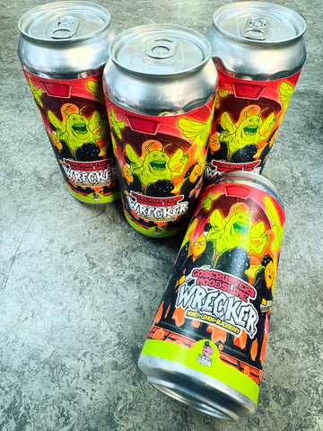 GOSEBUSTERS MOODSLIME WRECKER HONEY LEMON BLACKBERRY SMOOTHIE SOUR 7% 440ml