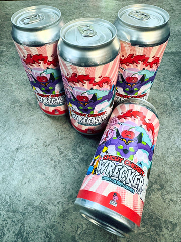 CHEWY CHERRY WRECKER CHERRY COCONUT LIQUORICE SMOOTHIE SOUR 7% 440ml