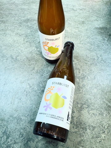 STARBURST GINGER GOSE WITH APPLE APRICOTS AND CARDAMON 4.5% 330ml