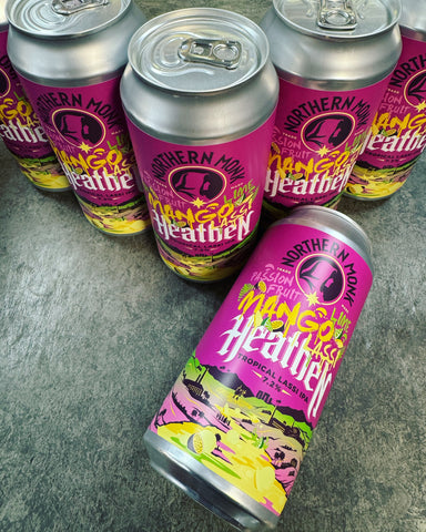 PASSION FRUIT LIME MANGO LASSI HEATHEN TROPICAL LASSI IPA 7.2% 440ml