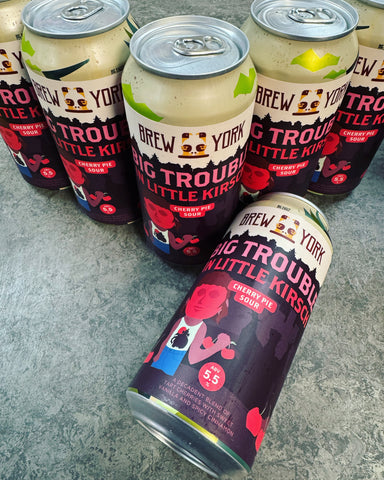 BIG TROUBLE IN LITTLE KIRSCH CHERRY PIE SOUR 5.5% 400ml