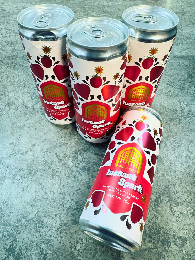 Megaera Raspberry Stout INSTANT SPARK CHOCOLATE & RASPBERRY IMPERIAL STOUT 12% 330ml